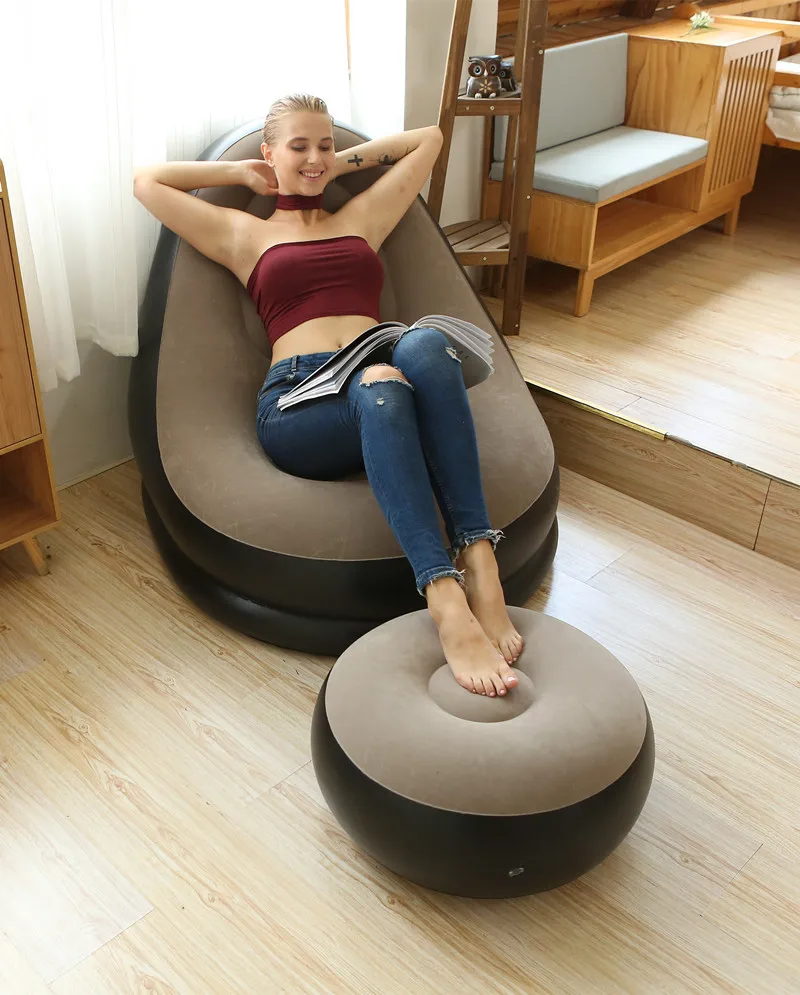 pvc green tpu sex air filled self color inflatable outdoor sofa bed target custom furniture chair living room sofa lounge couch