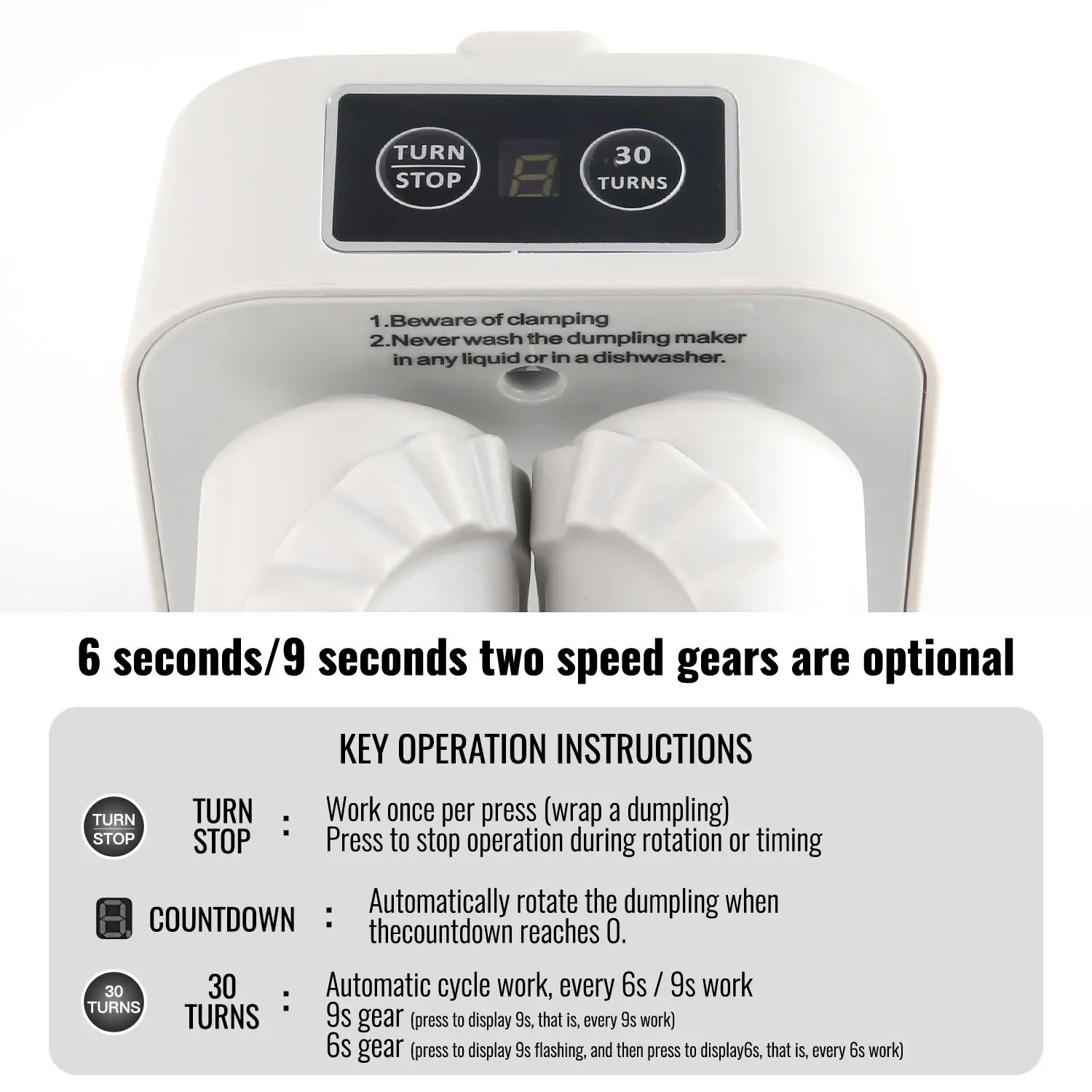 Pelmeni Ravioli Dolce South Korea Dumpling wrapper Small Plastic Electric Automatic Dumpling Maker For Home