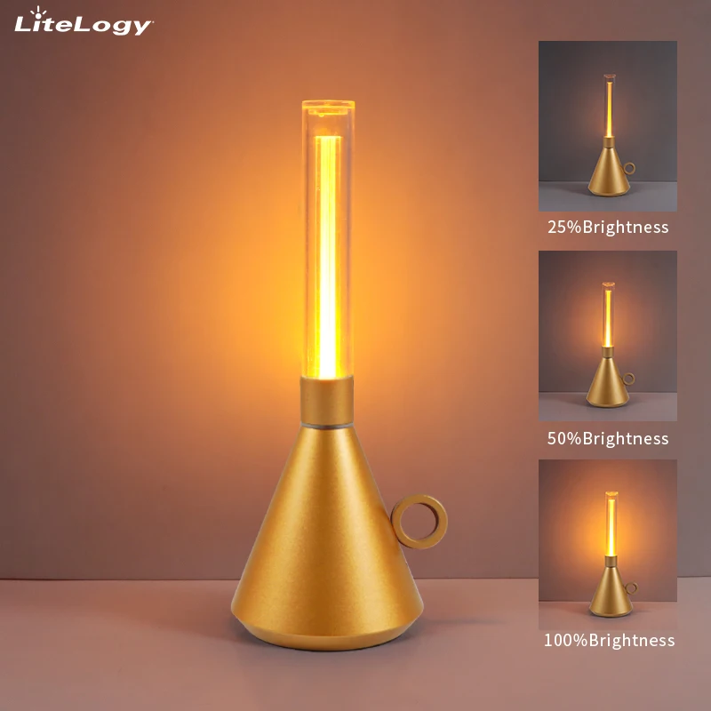 Minimalist Home Decor Luxury Vintage Led Usb Kerosene Desk Lamp Competitive Price Table Lamp For Restaurant Hotel