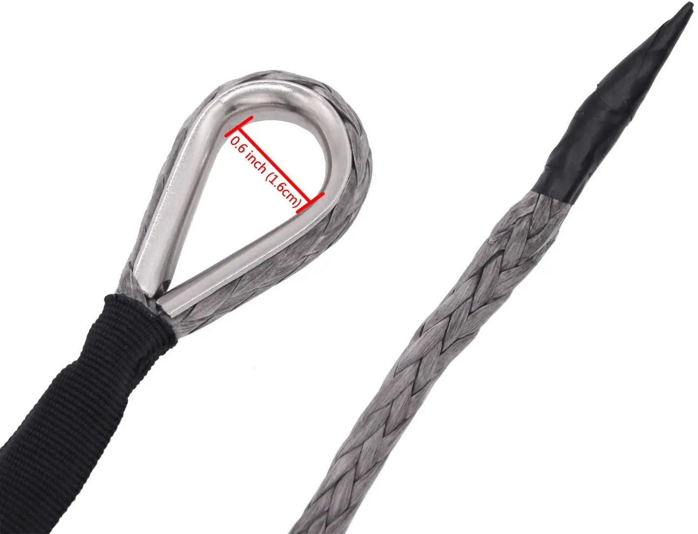 XINQI  12MM Plasma Synthetic Winch Rope