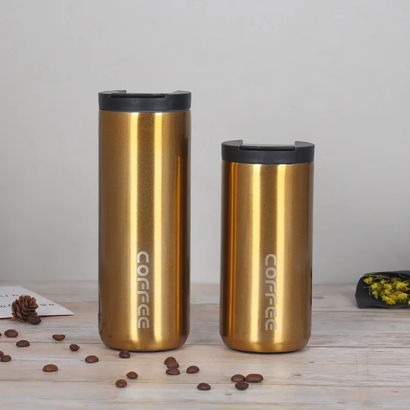 Stainless Steel Vacuum Insulated Tumbler for Keep Hot Ice Coffee Travel Mug Spill Proof with Lid Thermo Cup