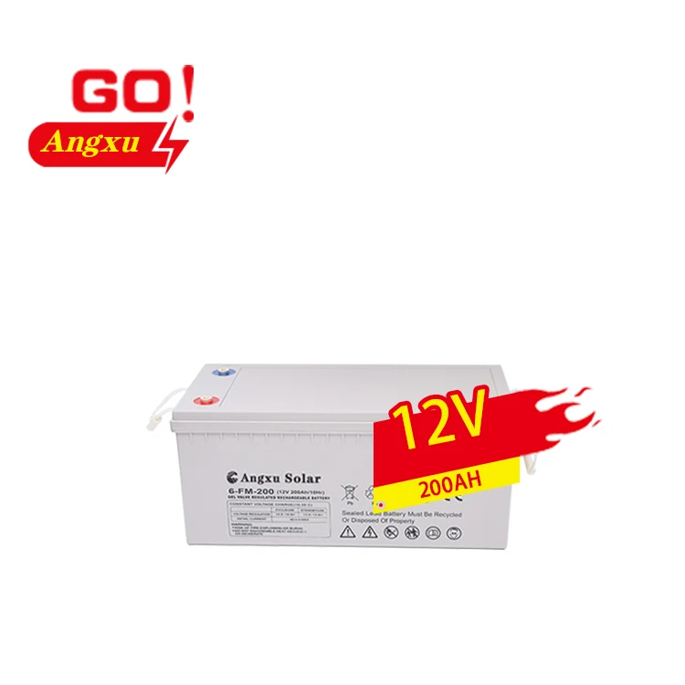 Generator Battery 12V 200Ah For Solar Batteries Lead Acid Batteries With Best Price