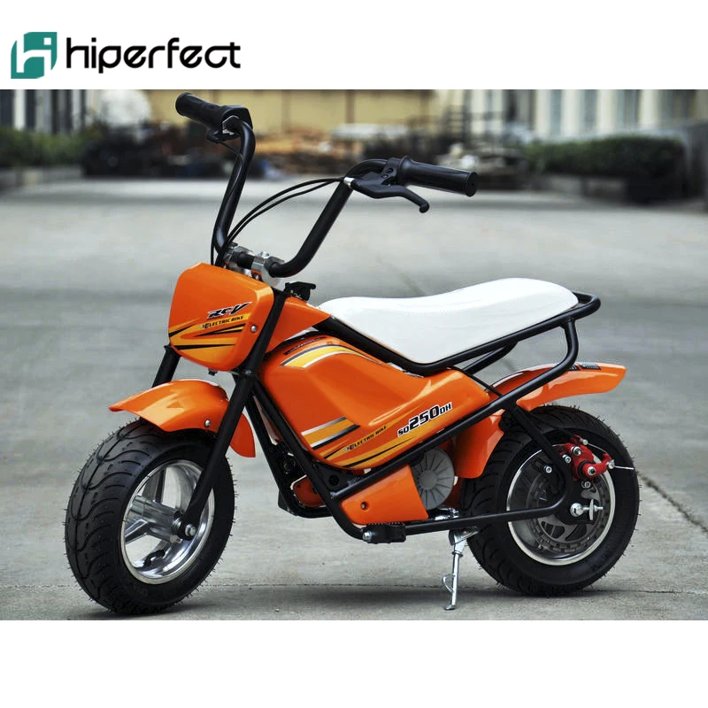 250W 24V 7AH electric motorcycle , dirt bike for sale,mini chain drive e-motor for kids