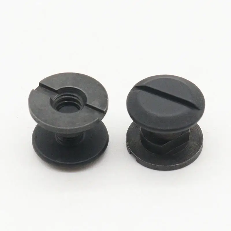 Black Male Female Screws Book Binding Screw Chicago Post Binding Machine Screw