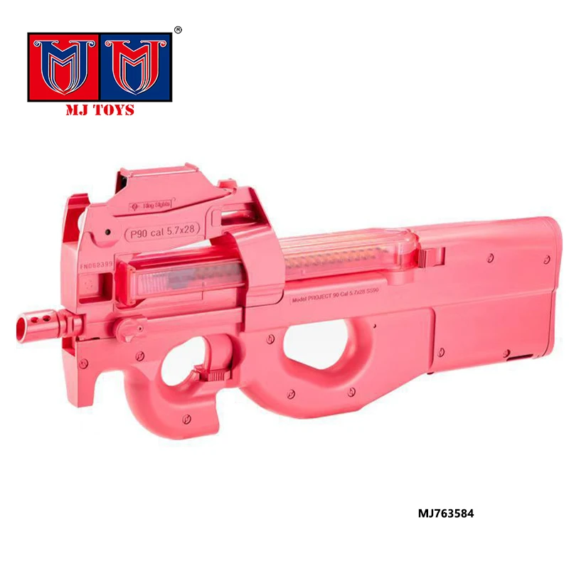 Hot Sale Wholesale Simulation P90 New Diy Assembly Shell Ejecting Toy Gun Pistol Water Bomb Accessories Gun