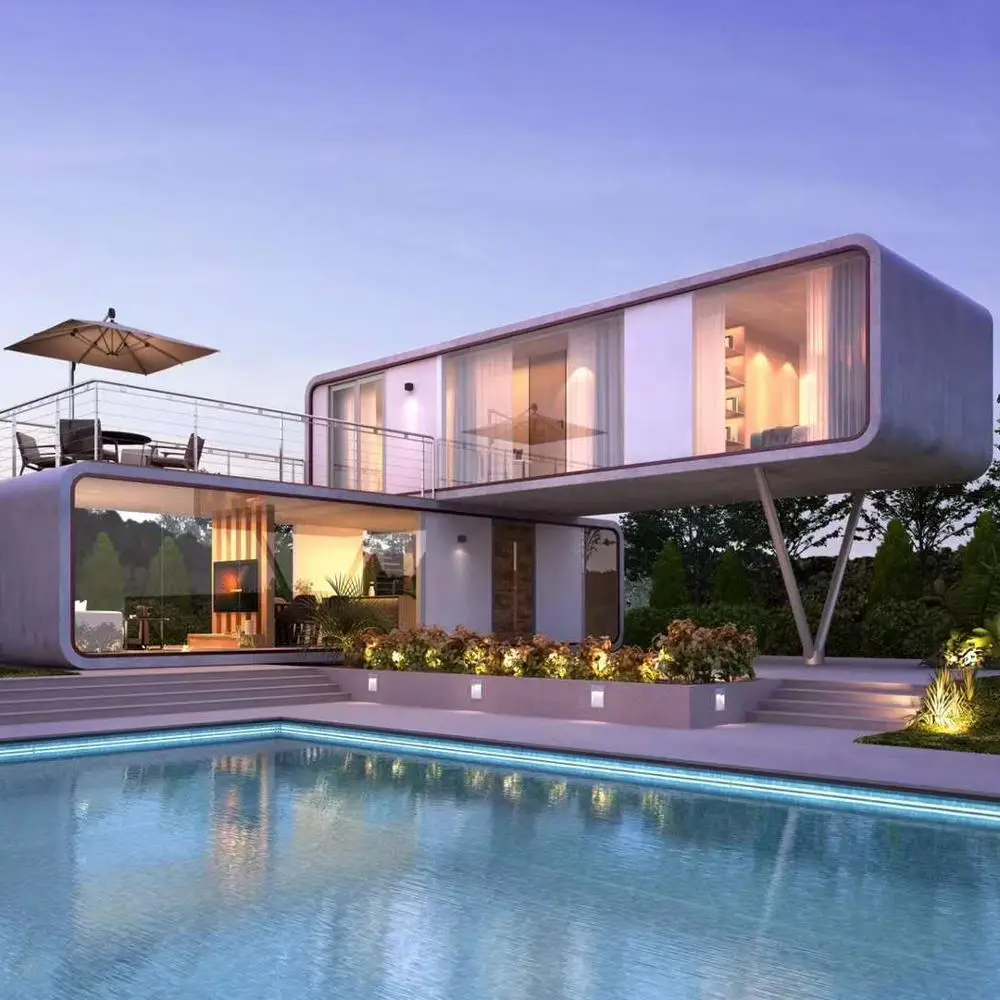 
quake proof fast build modern portable prefabricated modular houses 