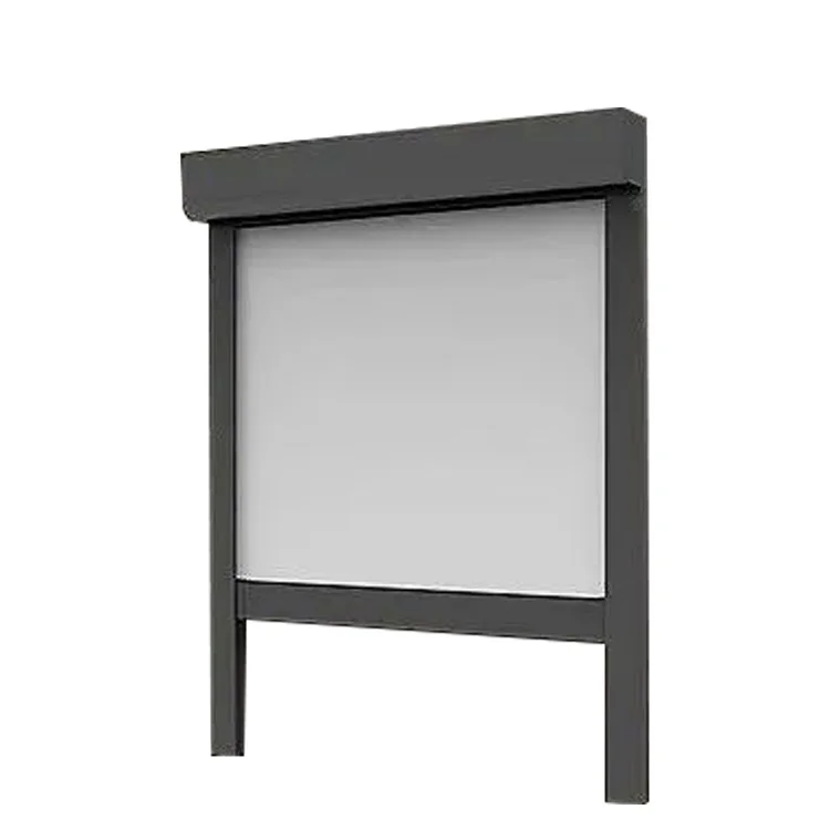 Balcony electric windproof roller curtain outdoor pavilion intelligent sunshade insulation sunscreen window rainproof curtain