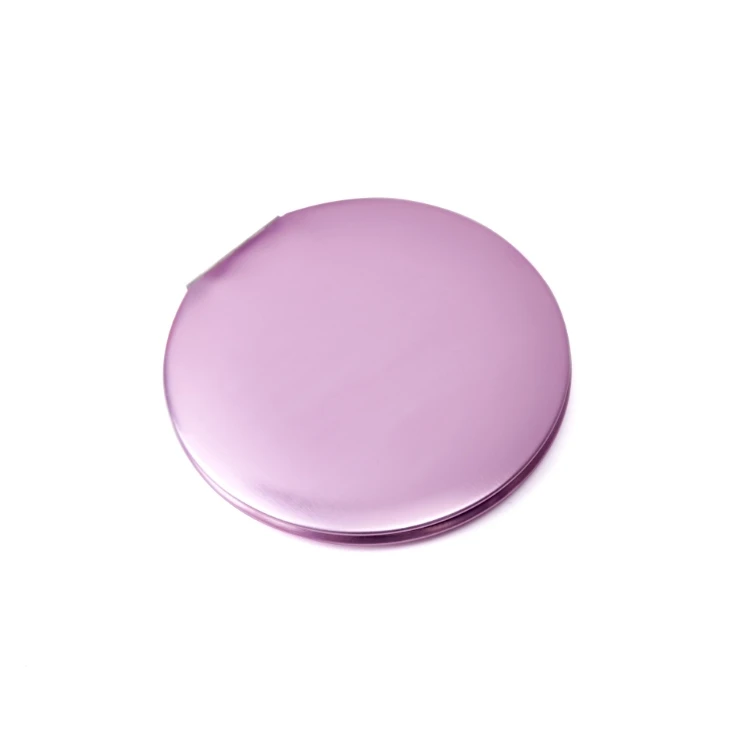 Mini LED Pocket Makeup Vanity Hand Held Cosmetic Round Magnifying Mirror