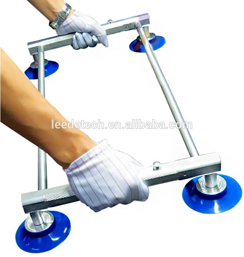 (Hot Sale) 4 Suction Cup Flexible Full Automatic Remove Suction Device For TV Display Screen Glass Vacuum Holder Sucker