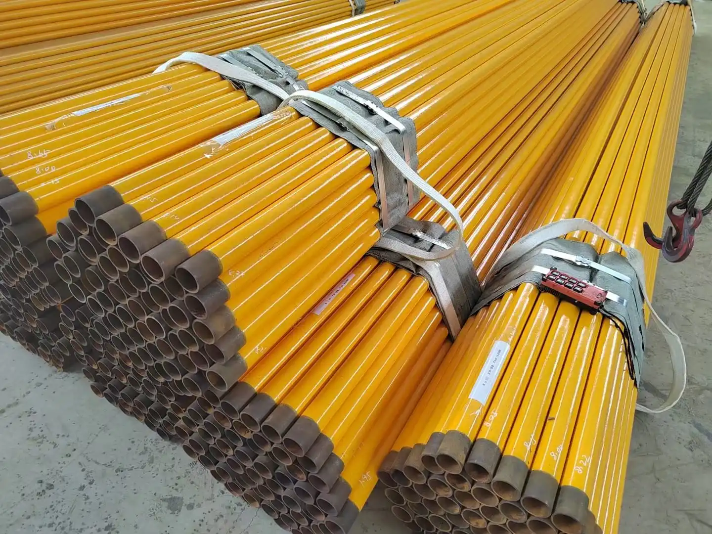 Rust and Corrosion Resistance Steel Tube IPN8710 FBE 2PE/3PE  Coal Tar Epoxy Anti Corrosion Steel PiPe