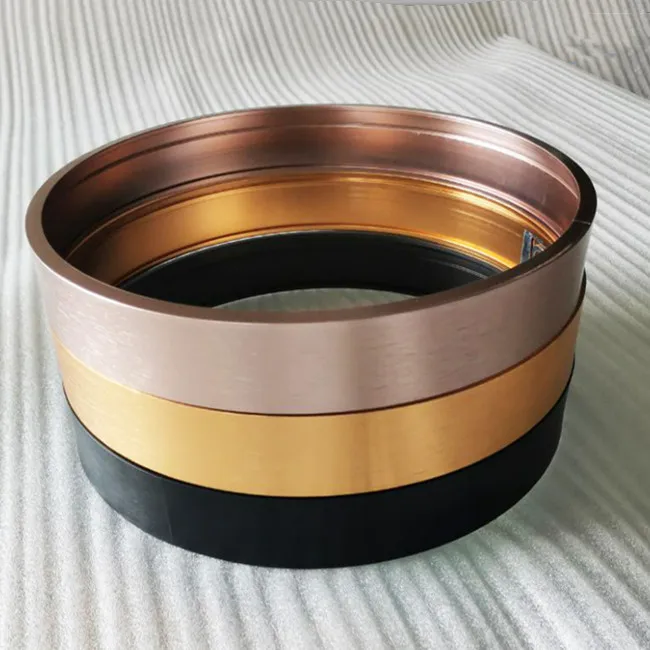 Modern home round design aluminum alloy metal frame