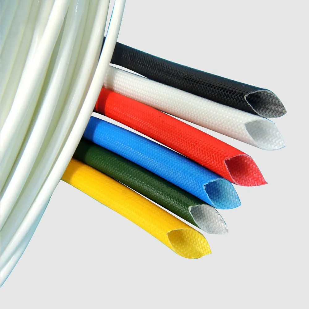 fiberglass insulation wire sleeve silicone coated fiberglass sleeving sleeve suppliers
