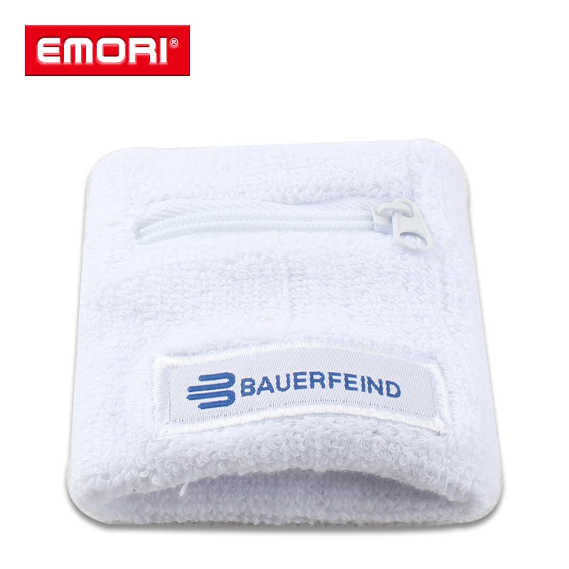 Promotional Skin-friendly Soft Cotton Outdoor Sport Sweatbands with Logo