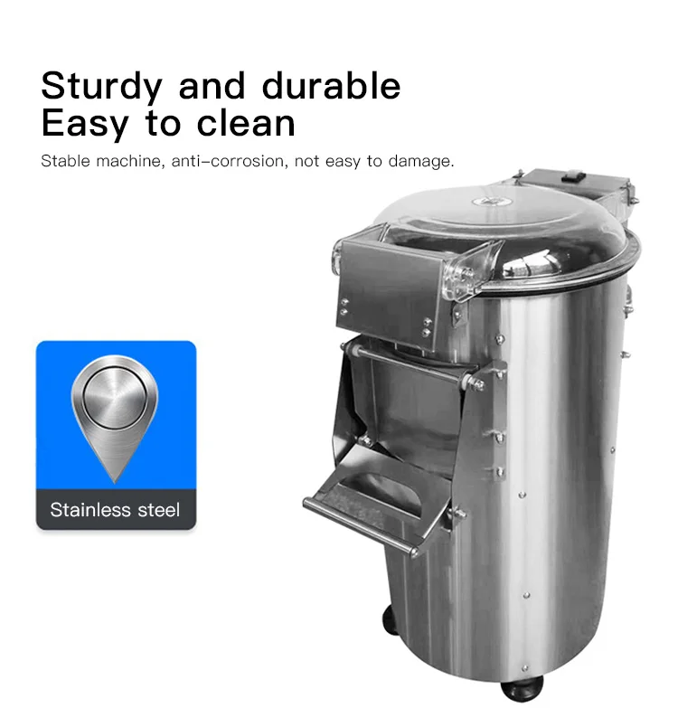 304 Stainless Steel Fruit Vegetables Peeler Washer Industrial Automatic Cassava Ginger Tomato Potato Washing Peeling Machine