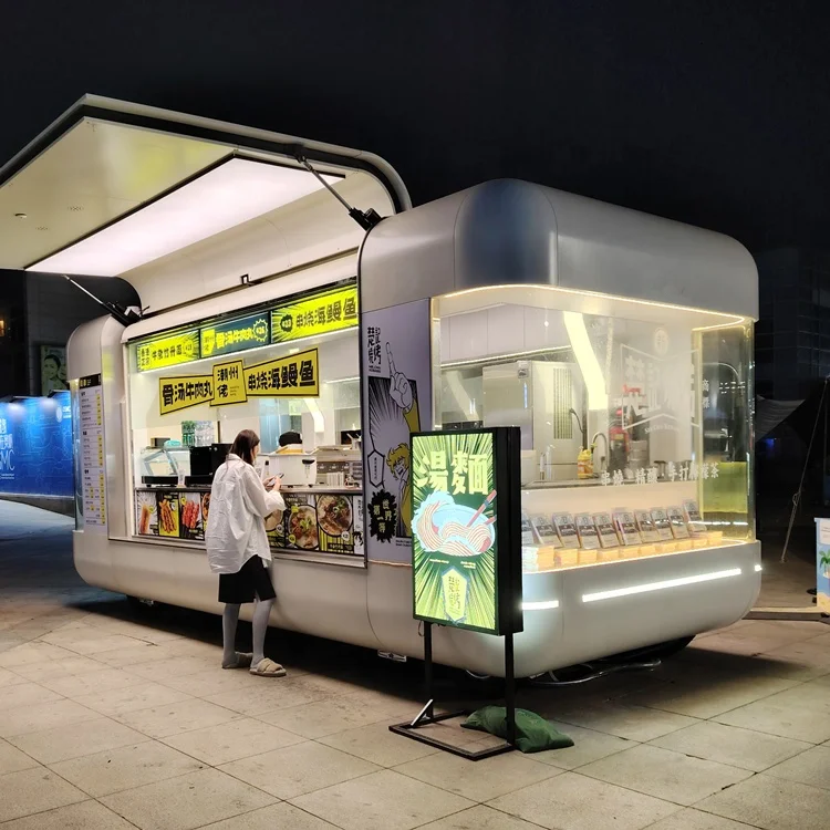 New born concessions food trailer/kitchen van shop station mobile /camper van mobile food van