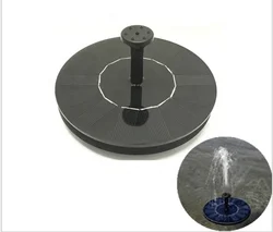 2020 new solar powered water pump solar fountain with led light