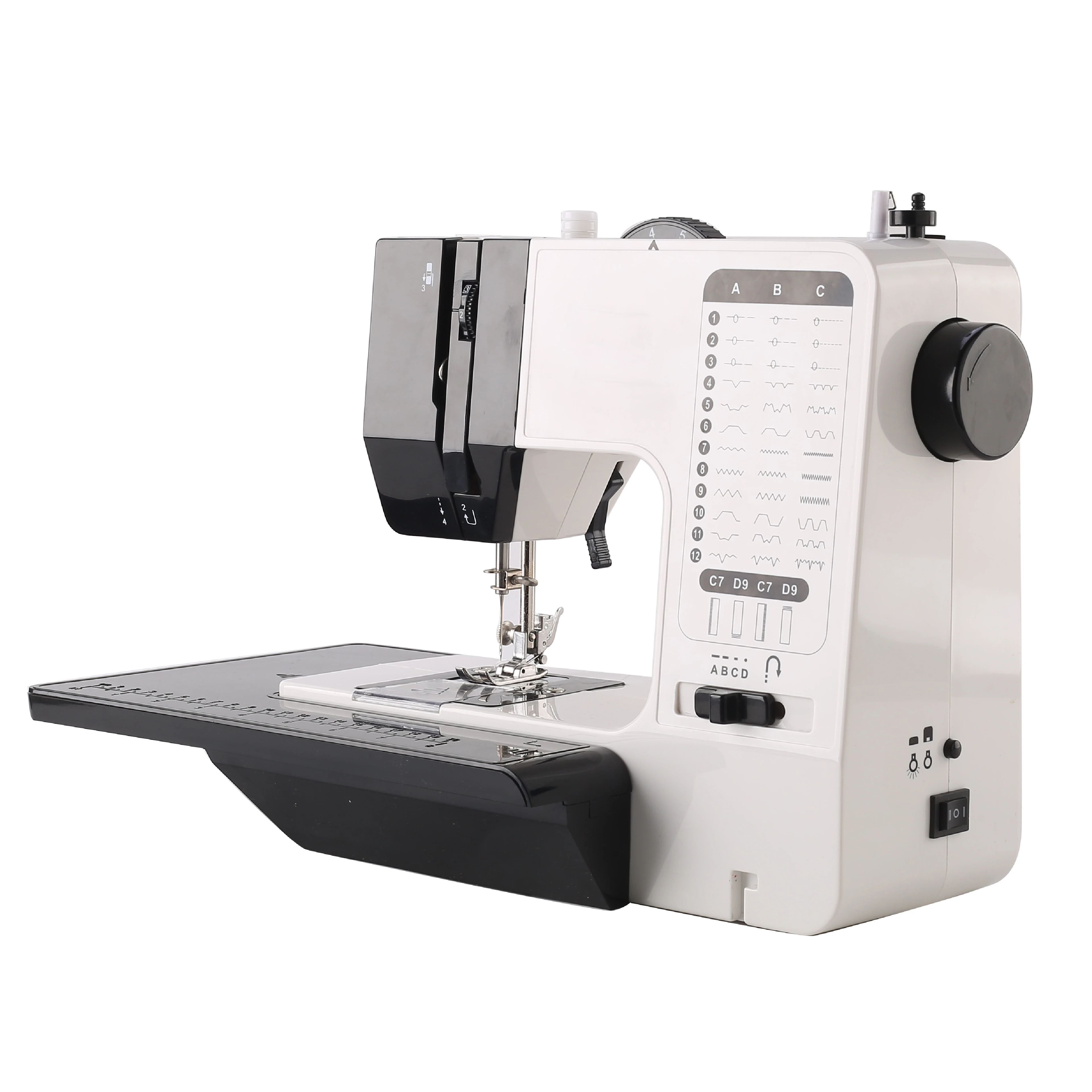 electric domestic portable heavy duty home used manual mini electronic stitching hande speed control sewing machine household