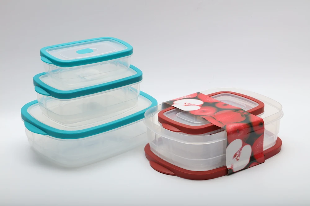 Good Selling In DG Plastic Food Storage Container set OEM Plastic Container