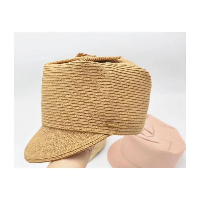 Spring/summer flat top folding top equestrian hat casual baseball cap sunshade hat