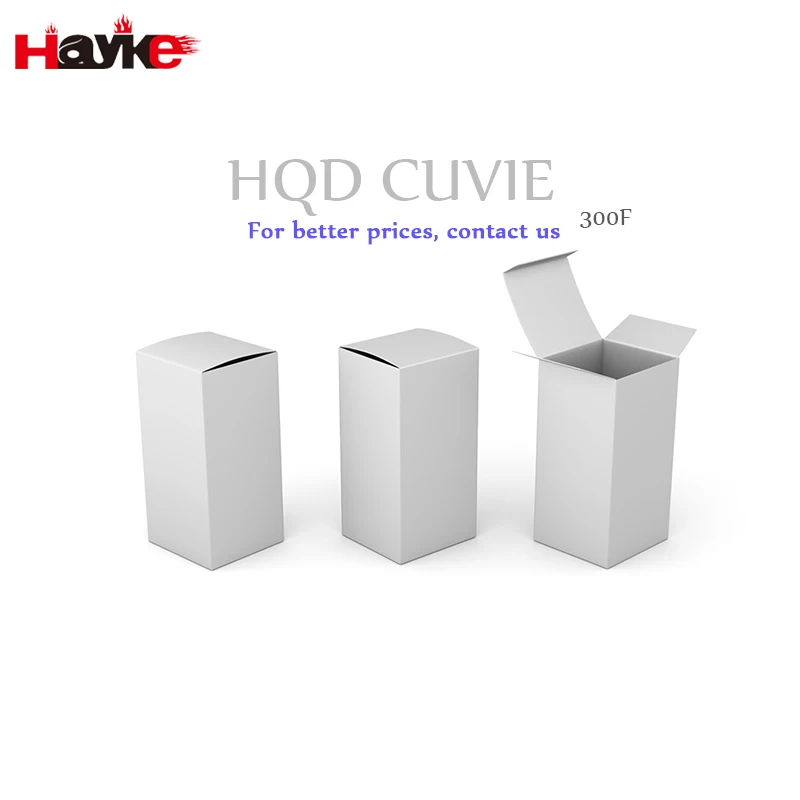 2021 Новое поступление, индивидуальная упаковка hqd Cuvie 300PF, оптовая продажа с завода
