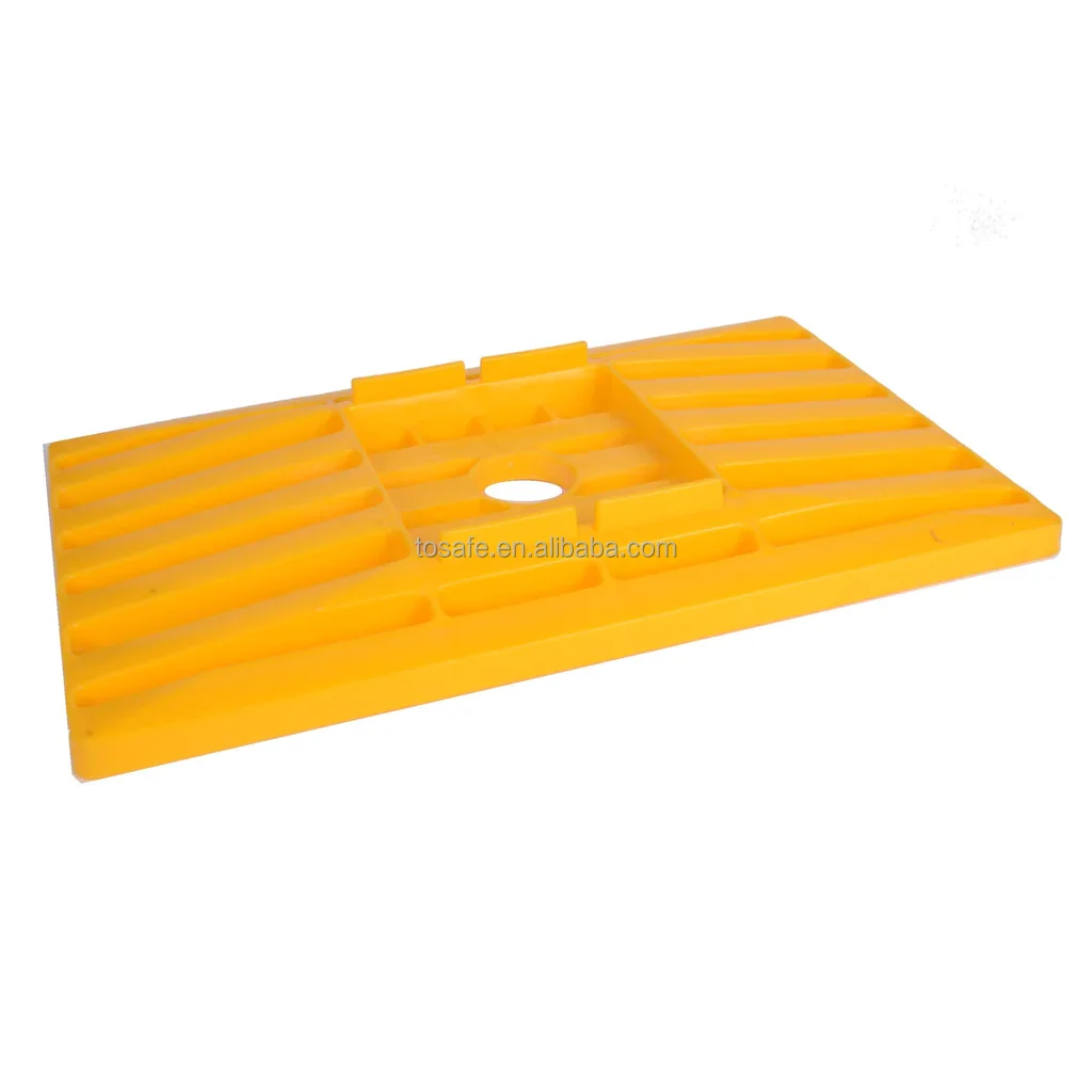 Scaffold Base Plate 220mm Diameter Plastic Scaffolding Base Plates For Scaffold Poles