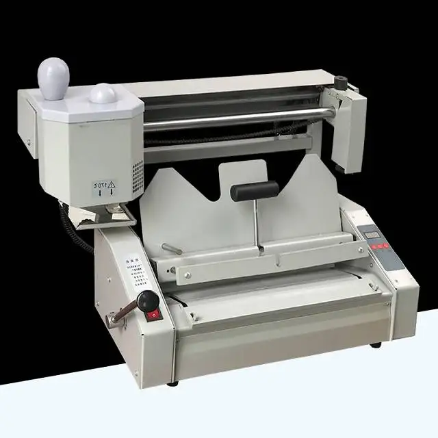 A4 Size Automatic Glue Binding Machine A2 Large Format Contract Hot Melt Binding Machine For Tender Document Book Paper