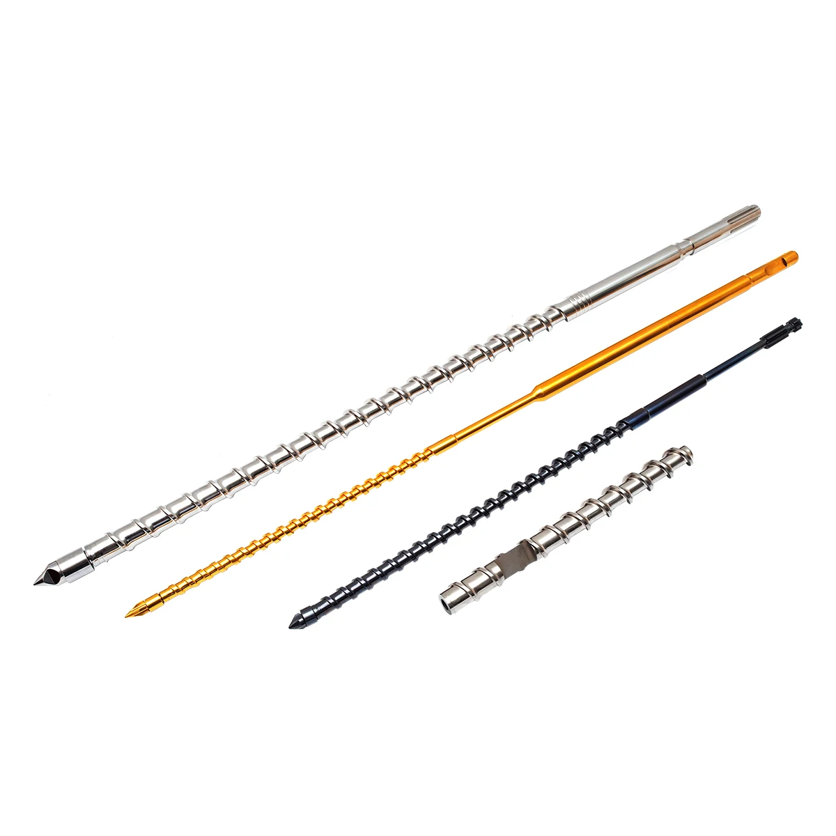 Bimetallic single tmc injection molding machine screw barrel, screw and barrel for injection molding machine