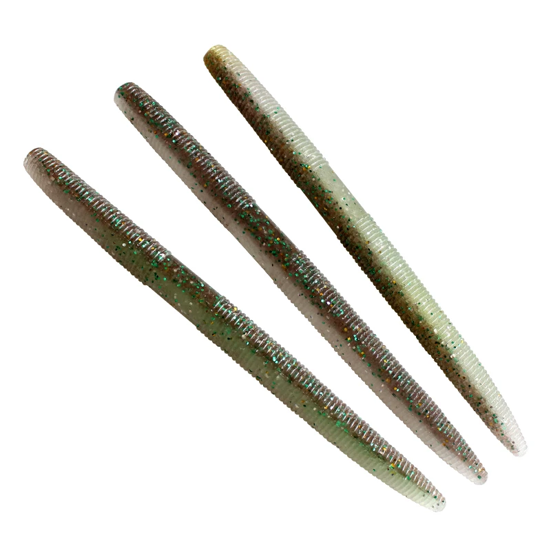 Fishing Lure Stick Senko Worm 14cm 11.6g Bass Soft Silicon Worm Lures Baits Artificial Earthworm soft lure floating rig