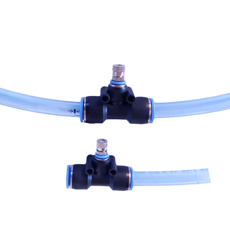 Brass Misting Nozzle Mist Sprayer Fog Water Spray Nozzles Sprayer 1/4 6mm 1/8 8mm for Outdoor Cooling System, Garden