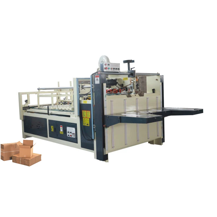 Semi Automatic Folder Gluer Machine In Stock Semi Automatic Folder Gluer For Corrugated Box