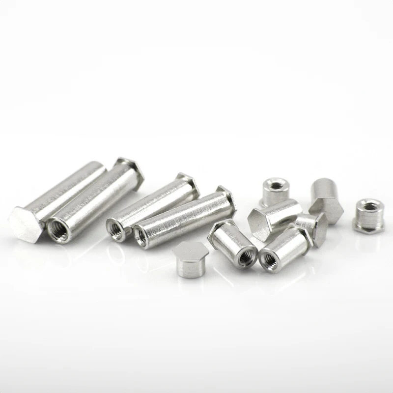 Blind Threaded Standoffs Stainless Steel/Aluminum, Zinc Finish - Meets All ISO Standards