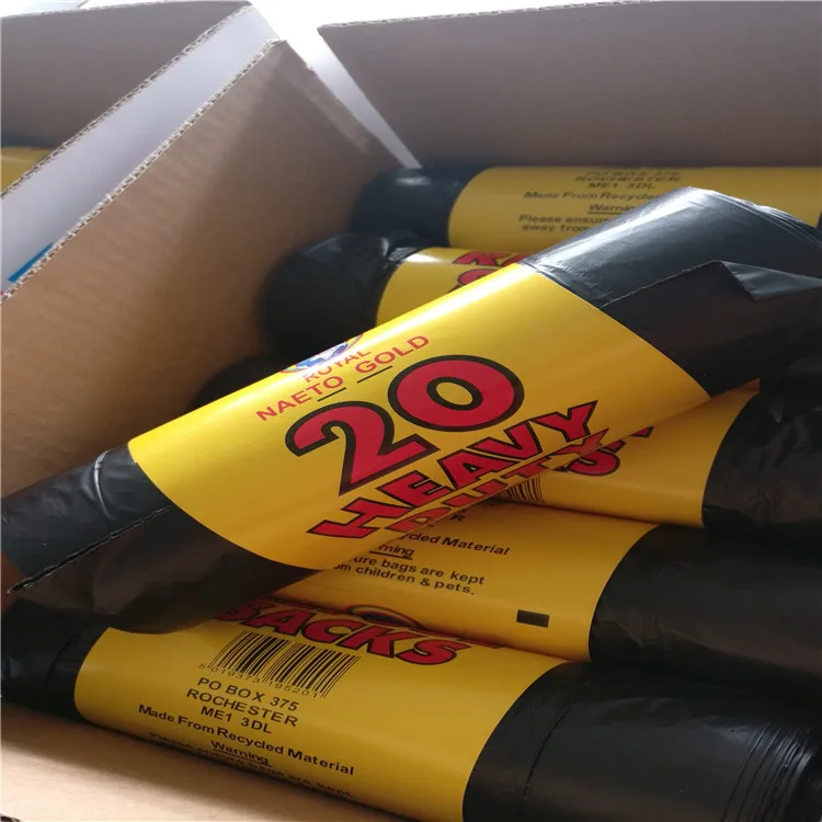 Garbage bags biodegradable LDPE trash bags For Industrial use