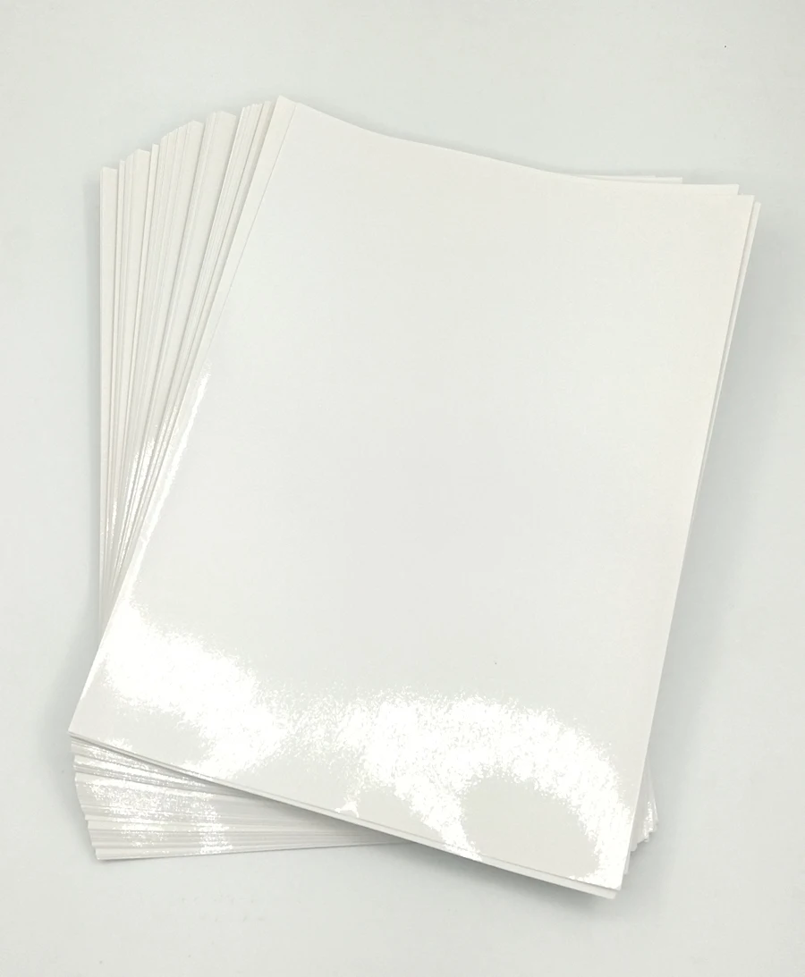 100 Sheets A4 Laser Dark Transfer Paper Dark cotton T-shirt Fabric Heat Press Printing laser transfer paper