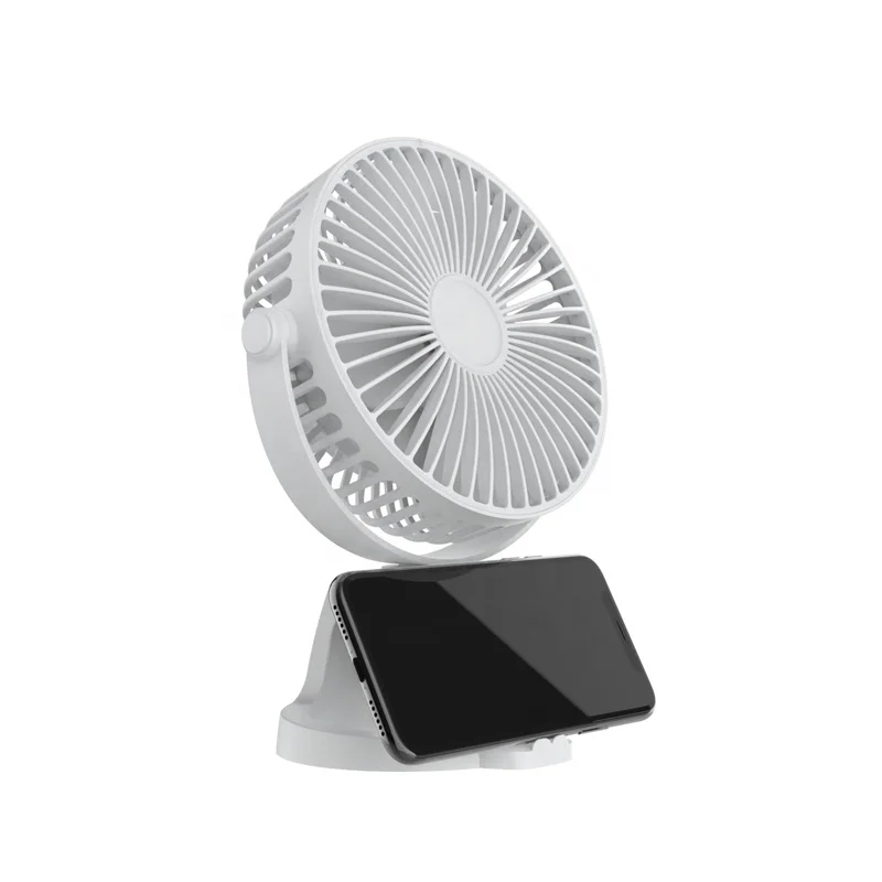 360 Degree Adjustable Tilt Electric Tabletop Fan Office  Desk Compact USB  DC Fan