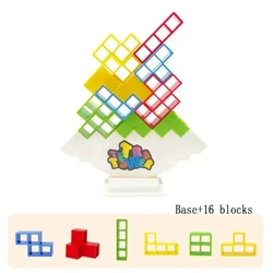 Kids Balance Building Blocks Toy Balance Stacked Tower Game Swing High Russian Building Blocks Stack Children Brick Toys