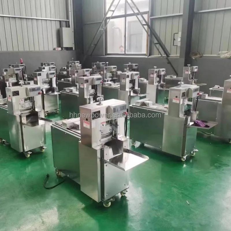 Frozen Beef Lamb Roll Slices Chilled Mutton Slices Chopping Mechanism Freezing Meat Roll Pieces Cutter meat slicer