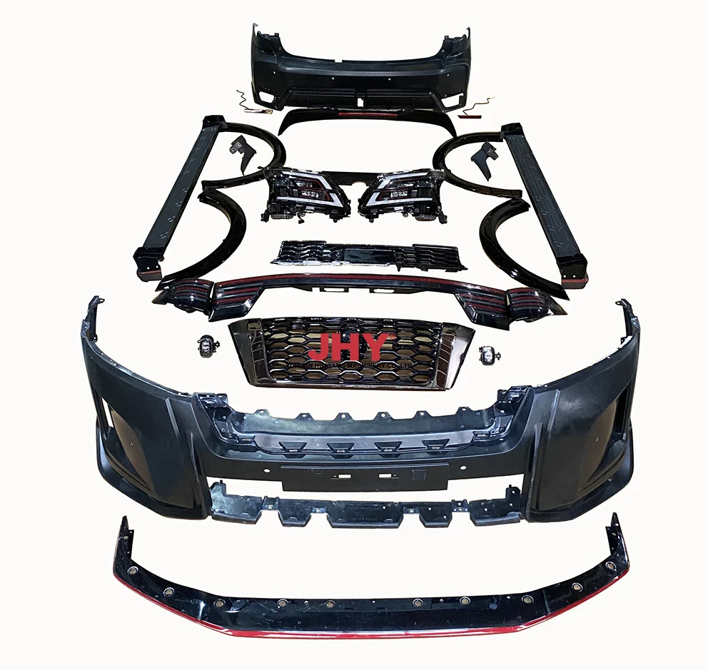 Suitable for NISSAN PATROL NISMO Y62 LED headlight modification upgrade and front and rear bumper whole car surround upgrade