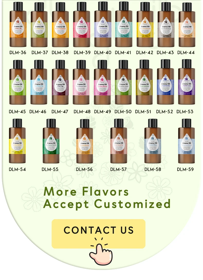 private label multi use 100% natural Aroma Organic Fragrance Oil perfume diffuser oil for diffuser