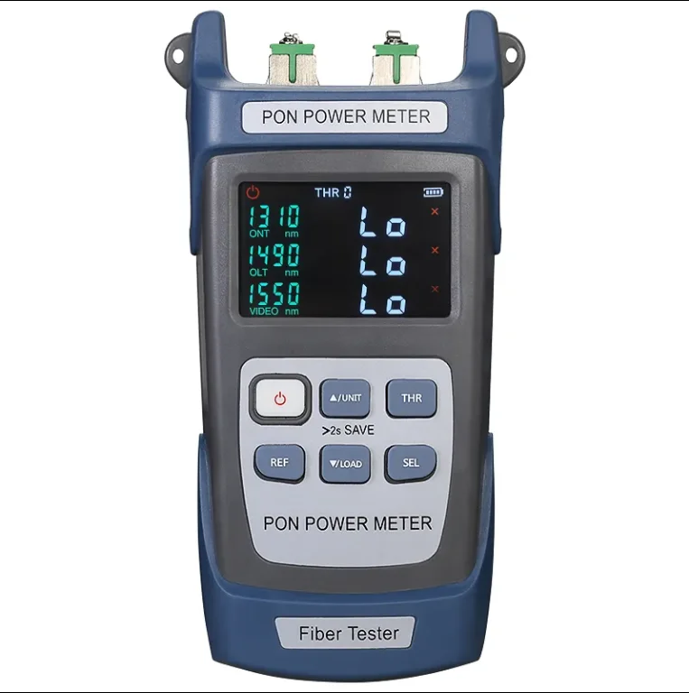 FTTX handheld PON optical power meter AUA-350U/A UPC/APC interface SC/FC-UPC/APC network detection online test 1310 1490 1550nm