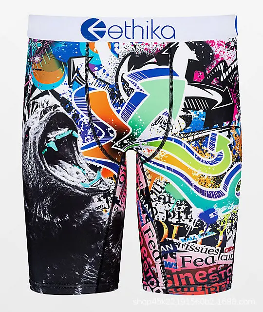 
Wholesale compression sublimation printing polyester spandex briefs men boxer briefs 