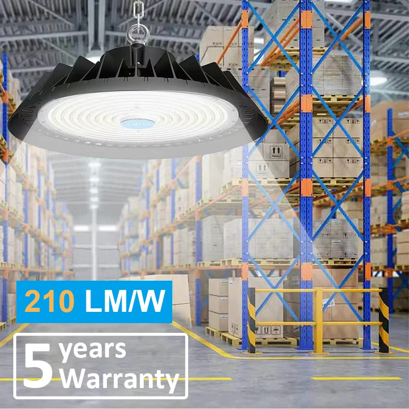 Omsen Brand New Industrial Explosion Proof Adjustable Modules Ufo High Bay Light Garage Led Fixturesmotion Microwave Dimmable