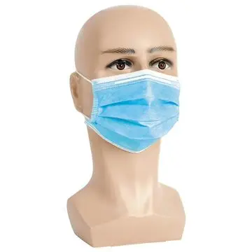Customized 3ply face mask disposable product mouth cover for adult child use non woven face mask with earloop