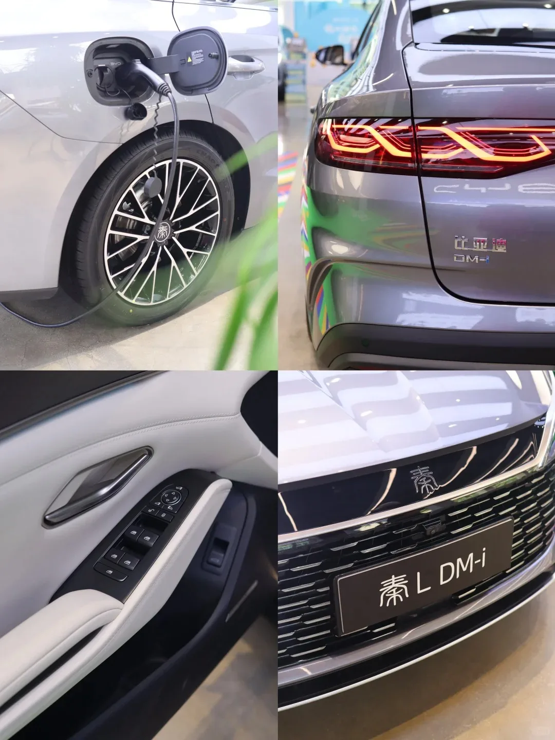 Лидер продаж BYD Qin L DM-i 2024 дальнего действия 80 км 120 Гибридный бензиновый седан Новый энергетический автомобиль Byd ev car