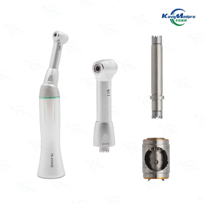 Dental Root Canal Reduction 64:1 Contra Angle Endodontic Handpiece Endo Motor Endodoncia Dental Handpiece For Dentist