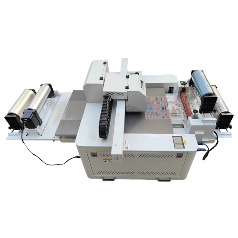 Wholesale 2 in 1 UV printer 6090 flatbed printing for wood phone case A3 UV dtf printing for Crystal labels
