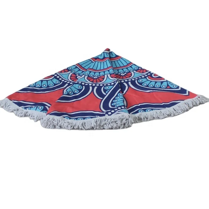 
Promotion Sale Custom Stylish Fun Quick Dry Design Your Own Various Photo Round Beach Towel 