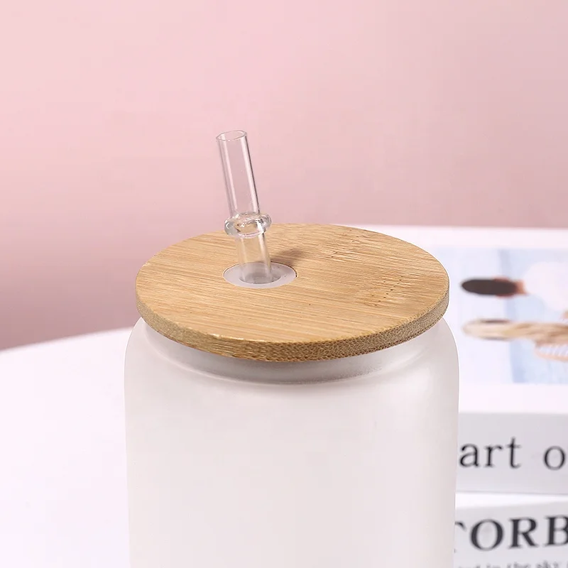 Sublimation blank coke glasses mug tumbler cola bottle soda shape 16oz beer  glass can