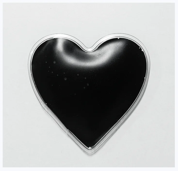 Пользовательский пакет для льда в форме сердца/эстетический мешок льда/многоразовый крутой