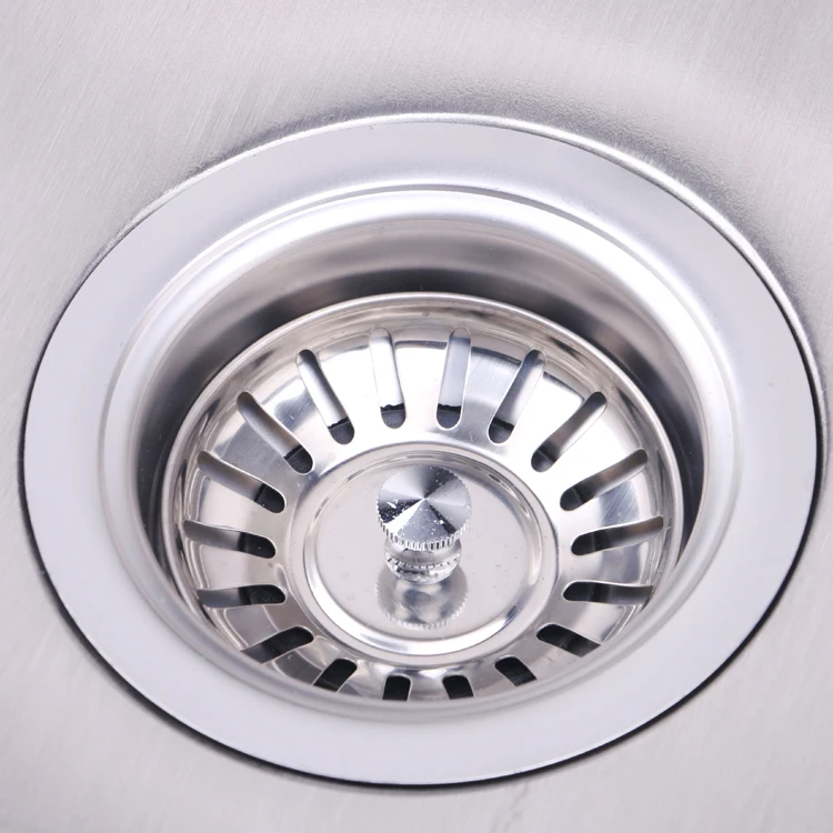 Горячая Распродажа индивидуальная одинарная миска цельная растягивающаяся формовка Sus 304 кухонная раковина