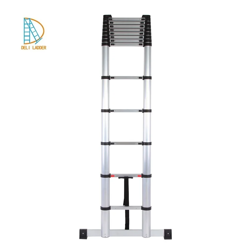 EN131-6 SOFT CLOSING Folding Telescopic Aluminum Step Ladder